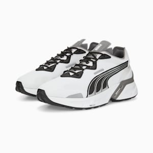 PWRFrame Aerogram Unisex Sneakers, Puma White-Puma Silver, extralarge-IND