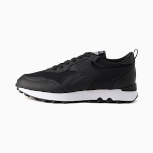 ユニセックス ライダー FV LTH スニーカー, Puma Black-Puma White, extralarge-JPN