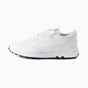 ユニセックス ライダー FV LTH スニーカー, Puma White-Puma Black, extralarge-JPN