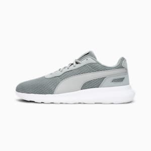 Cliff Men's Sneakers, Quarry-Silver