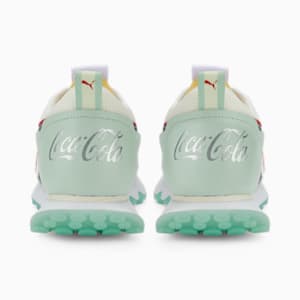 ユニセックス PUMA x Coca-Cola ライダー FV LE スニーカー, Gossamer Green-Puma Silver