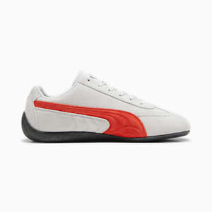 Speedcat Shield SD Driving Shoes, Ash Gray-For All Time Red-PUMA Black, extralarge