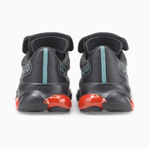 Chaussures d’entraînement PUMA x DUA LIPA Cell Dome King Femme, Puma Black-Poppy Red-Blue Glow