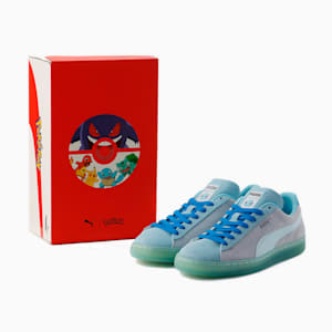 ユニセックス PUMA x POKEMON ゼニガメ スウェード クラシックス スニーカー, Petit Four-Nitro Blue