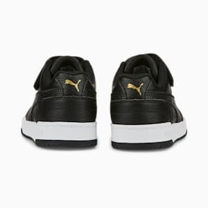 RBD Game Low Sneakers Kids, Puma Black-Puma Black-Puma Team Gold-PUMA White