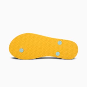 Amara Women's Flip Flop, Eggshell Blue-Spectra Yellow-Puma White