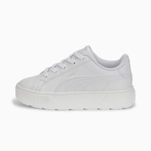 Karmen L Sneakers Kids, Puma White-Puma White