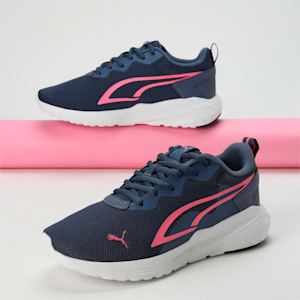 All-Day Active Youth Sneakers, Inky Blue-Strawberry Burst, extralarge-IND