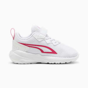 All-Day Active Alternative Closure Toddlers' Sneakers, PUMA White-Garnet Rose-Pink Lilac, extralarge