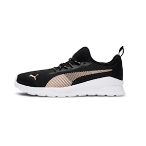 Game Women's Sneakers, Puma Black-Peach Parfait-Puma White, extralarge-IND