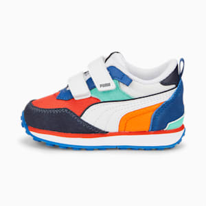 Rider FV Future Vintage Alternative Closure Sneakers Babies, Burnt Red-Puma White