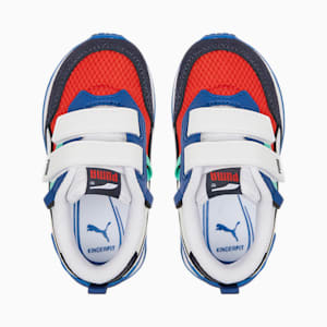 Rider FV Future Vintage Alternative Closure Sneakers Babies, Burnt Red-Puma White