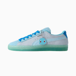 キッズ PUMA x POKEMON ゼニガメ スウェード クラシック JR スニーカー 22-25cm, Petit Four-Nitro Blue