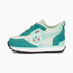 PUMA x POKÉMON Rider FV Bulbasaur Toddlers' Shoes, Ivy-Holiday