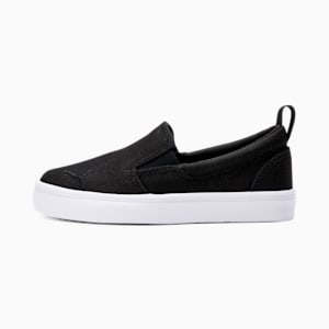 Bari Slip-On Comfort Little Kids' Sneakers, Puma Black-Puma Black, extralarge