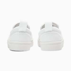 Bari Slip-on Comfort Toddler's Shoes, Puma White