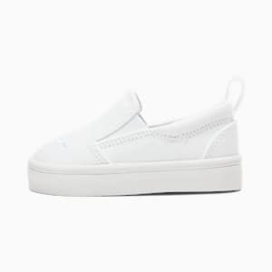 Bari Slip-on Comfort Toddlers' Shoes, Puma White, extralarge