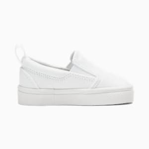 Bari Slip-on Comfort Toddlers' Shoes, Puma White