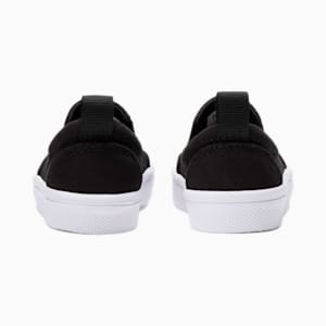 Bari Slip-on Comfort Toddler's Shoes, Puma Black-Puma Black
