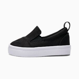 Bari Slip-on Comfort Toddlers' Shoes, Puma Black-Puma Black, extralarge