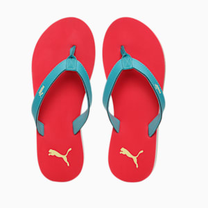 Alice Women's Flip-Flops, Beetroot Purple-Porcelain-Fresh Yellow-PUMA White, extralarge-IND