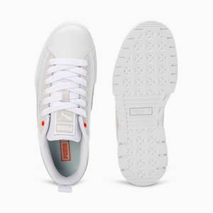 Mayze Mix Women's Sneakers, PUMA White-Maple Syrup, extralarge-IND
