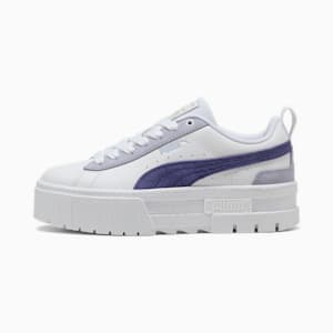 ウィメンズ メイズ ミックス スニーカー, Puma White-Blue Crystal, extralarge-JPN