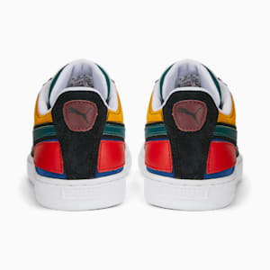 Suede Layers Sneakers, Blazing Blue-Varsity Green-PUMA White