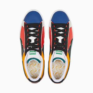Suede Layers Sneakers, Blazing Blue-Varsity Green-PUMA White