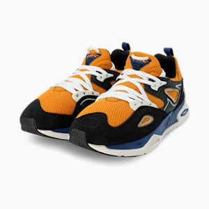 TRC Blaze SWxP Sneakers, Puma Black-Orange Brick, extralarge-IND