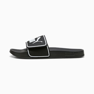 Leadcat 2.0 V Slides, Puma Black-Puma White, extralarge