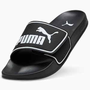 Leadcat 2.0 V Slides, Puma Black-Puma White, extralarge