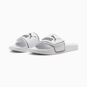 Leadcat 2.0 V Slides, Puma White-Puma Black, extralarge