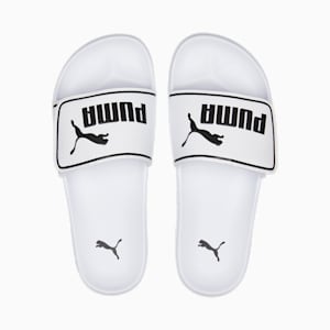 Leadcat 2.0 V Slides, Puma White-Puma Black, extralarge-IND