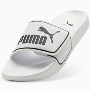 Leadcat 2.0 V Slides, Puma White-Puma Black, extralarge