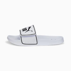 Leadcat 2.0 V Slides, Puma White-Puma Black, extralarge-IND
