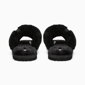 Fluff Solo Slippers Women, Puma Black-Island Pink, extralarge-GBR