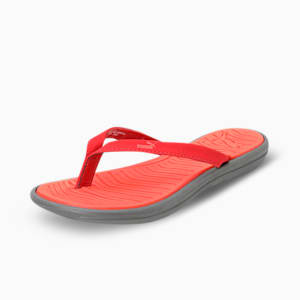 Daisy Women's Flip Flops, Intense Red-QUIET SHADE, extralarge-IND