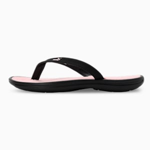 Daisy Women's Flip Flops, Lotus-PUMA Black, extralarge-IND