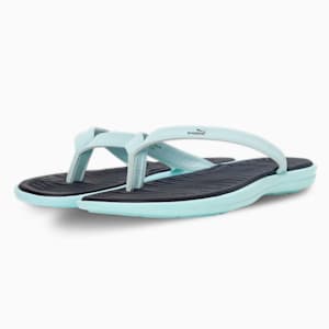 Daisy Women's Flip Flops, Parisian Night-Nitro Blue, extralarge-IND