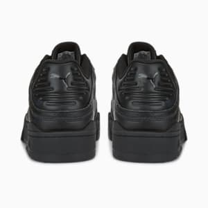 Slipstream Leather Unisex Sneakers, Puma Black-Puma Black