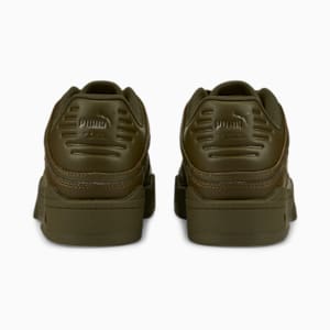 Slipstream Leather Unisex Sneakers, Deep Olive-Deep Olive, extralarge-IND