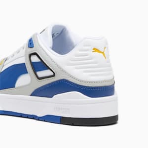 Slipstream Leather Sneakers, Puma White-Clyde Royal, extralarge-IND