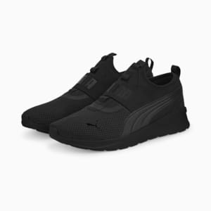 Anzarun Lite Slip-On Unisex Sneakers, Puma Black-Puma Black, extralarge-IND