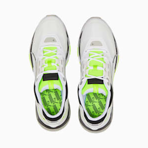 Mirage Sport Tech Neon Sneakers, Puma White-Lime Squeeze, extralarge-IND