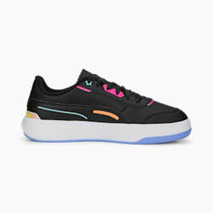 Tori Pixie Women's Sneakers, PUMA Black-Orange Peach-Ravish-Elektro Purple