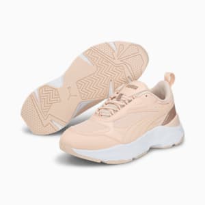 Cassia Distressed Sneakers Women, Island Pink-Island Pink-Rose Gold