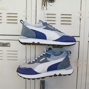 Rider Future Vintage Men's Sneakers, Blue Wash-Blazing Blue
