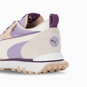 Rider Future Vintage Unisex Sneakers, Vivid Violet-Granola, extralarge-IND