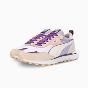 Rider Future Vintage Unisex Sneakers, Vivid Violet-Granola, extralarge-IND